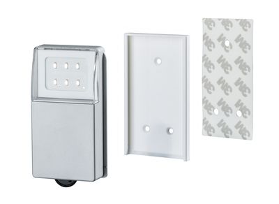 Paulmann SnapLED LED-kastlamp met glijschakelaar LED LED vast ingebouwd 0.33 W Warmwit Zilver