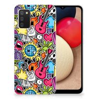 Samsung Galaxy A02s Silicone Back Cover Punk Rock - thumbnail