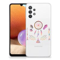 Samsung Galaxy A32 4G | A32 5G Enterprise Editie Telefoonhoesje met Naam Boho Dreamcatcher - thumbnail