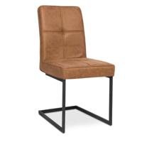 Eetkamerstoel (swingframe) Jaxx - Otis Cognac