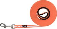 TRIXIE Looplijn M - XL, 10 m 17 mm in oranje - reflecterende hondenriem voor outdooractiviteiten - voor middelgrote tot zeer grote honden - 207323