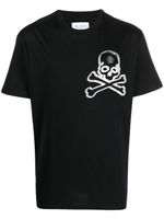 Philipp Plein t-shirt à imprimé tête de mort - Noir - thumbnail