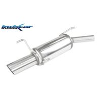 InoxCar uitlaat passend voor Opel Corsa C 1.7 16v CDTi 101pk 2003-2006 Ã45 1x90mm Rally IXOPCO1490RA - thumbnail