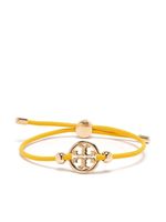 Tory Burch bracelet à plaque logo - Jaune - thumbnail