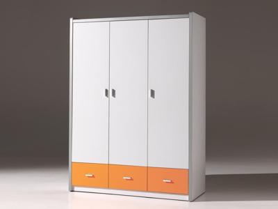 Kast BONNY 3 deuren oranje