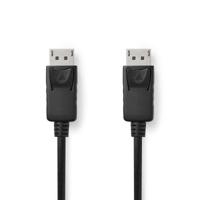 DisplayPort-Kabel | DisplayPort Male | DisplayPort Male | 4K@60Hz | Vernikkeld | 2.00 m | Rond | PVC - thumbnail