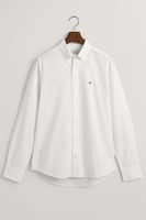 GANT Slim Fit Overhemd wit, Effen