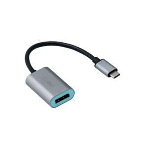 i-tec Metal C31METALDP60HZ video kabel adapter 0,15 m USB Type-C Display Port Grijs, Turkoois