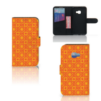 Samsung Galaxy Xcover 4 | Xcover 4s Telefoon Hoesje Batik Oranje