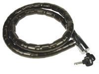 Perel kabelslot gepantserd 120 x 2,2 cm staal zwart