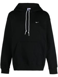 Nike hoodie à logo Solo Swoosh brodé - Noir