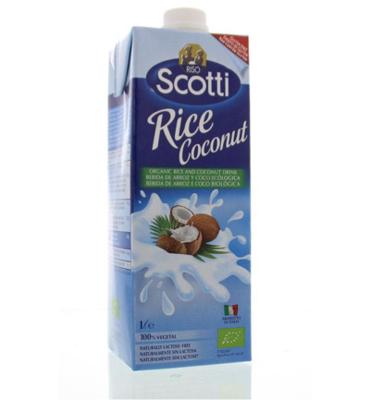 Riso Scotti Riso Scotti Rice Drink Coconut Bio (1000ml) Riso Scotti Riso Scotti Rice Drink Coconut Bio (1000ml)