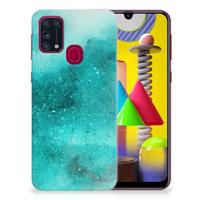 Hoesje maken Samsung Galaxy M31 Painting Blue