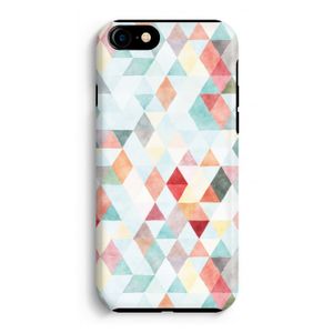 Gekleurde driehoekjes pastel: iPhone 8 Tough Case