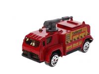 Johntoy schaalmodel spuitwagen 1:64 rood 7 cm