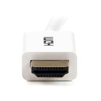 StarTech.com 7 m lange, witte CL3 high-speed HDMI-kabel voor installatie in de wand HDMI-naar-HDMI M/M - thumbnail