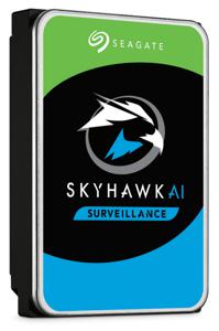 Seagate Surveillance HDD SkyHawk AI interne harde schijf 8 TB 7200 RPM 256 MB 3.5" SATA III