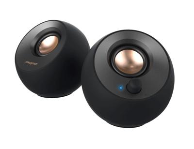 Creative Pebble V2, 2.0 2.0 PC-luidsprekers Kabelgebonden 4 W Zwart
