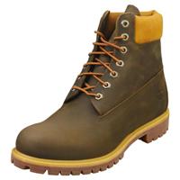 Timberland 6 In Premium Boot Enkellaarzen Heren Groene Laarzen Schoenen, Groen, 44 EU