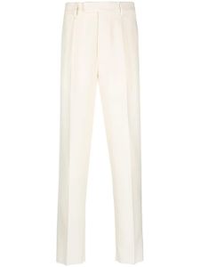 Zegna straight-leg wool trousers - Tons neutres