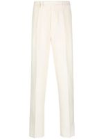 Zegna straight-leg wool trousers - Tons neutres - thumbnail