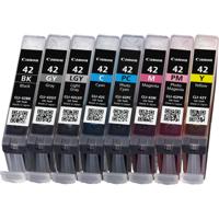 Canon 6384B010 inktcartridge 8 stuk(s) Origineel Normaal rendement Zwart, Cyaan, Grijs, Licht Grijs, Magenta, Foto cyaan, Foto magenta, Geel