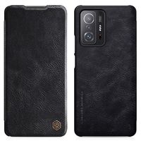 Nillkin Qin Series Xiaomi 11T/11T Pro Flip Case - Zwart - thumbnail