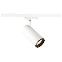 SLV NUMINOS®, DALI L, 3-fasen-systeemlamp, spot, plafondspot, railsysteem, binnenverlichting, 2700 K, 28 W, 2400 lm, wit, dimbaar, 36 graden