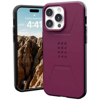 Urban Armor Gear Civilian MagSafe Backcover Apple iPhone 15 Pro Max Bordeaux MagSafe compatible - thumbnail