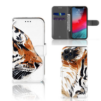 Hoesje Apple iPhone 11 Pro Watercolor Tiger - thumbnail