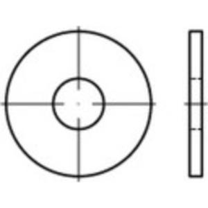 Onderlegring 15 mm 44 mm Staal 100 stuk(s) TOOLCRAFT 146438