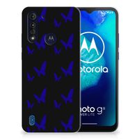 Motorola Moto G8 Power Lite TPU bumper Vlinder Patroon - thumbnail