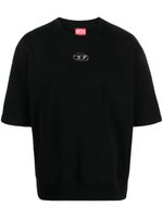 Diesel Oval D logo-plaque cotton T-shirt - Noir - thumbnail