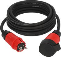 Brennenstuhl Professional verlengsnoer VN 1110 IP44, 5m kabel H07RN-F 3G1,5 in zwart, bouwplaats en permanent gebruik buiten, Made in Germany