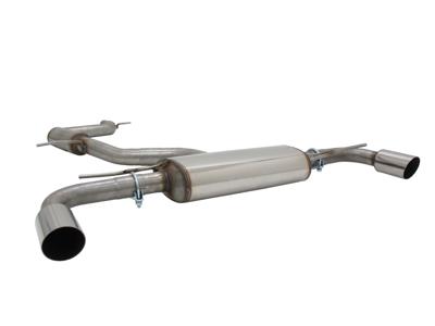 Viking Choice  Complete sportuitlaat RVS voor VW Golf 6 GTi 90mm