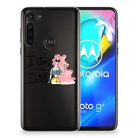 Motorola Moto G8 Power Telefoonhoesje met Naam i Can - thumbnail