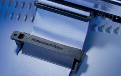 HellermannTyton FKH25-HIR-BK-C1 Bevestigingssokkel Schroefbaar 151-16250 Voor lintkabel, Stootbestendig Zwart 1 stuk(s)