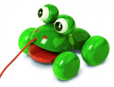 Walter trekdier kikker 12 cm