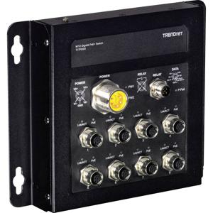 Trendnet TI-TPG80 netwerk-switch Managed Power over Ethernet (PoE) Zwart