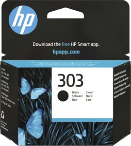 HP Inktcartridge 303 Origineel Zwart T6N02AE Inkt