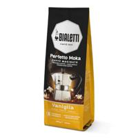 Bialetti - Perfetto Moka Vaniglia: Medium Gebrande Gemalen Koffie, Vanille-Aroma, 250 G, Zak Met Een Ventiel Waardoor De Smaak Behouden Blijft