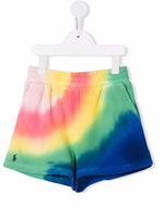 Ralph Lauren Kids short à imprimé tie dye - Rose - thumbnail