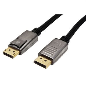 ROLINE DisplayPort Kabel, DP-DP, v1.2, M/M, 1 m