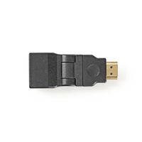 Nedis HDMI-Adapter | HDMI | HDMI Female | Zwenken | 1 stuks - CVGP34905BK CVGP34905BK