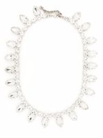 Philipp Plein collier à ornements en cristal - Argent