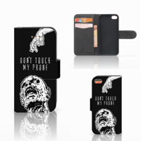 Portemonnee Hoesje Apple iPhone 5C Zombie