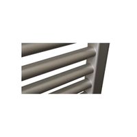 Radiator Sanicare Snode Met Wifi 111,8 x 60 cm Inox-Look Met Thermostaat Zwart Sanicare - thumbnail