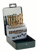 Bosch Accessories 2607019437 HSS Metaal-spiraalboorset 19-delig TiN DIN 338 Cilinderschacht 1 set(s) - thumbnail