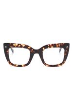 DSQUARED2 EYEWEAR lunettes de soleil Hype à monture papillon - Marron