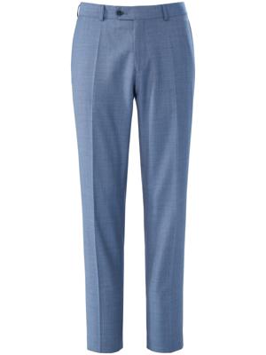 Flatfrontbroek 2 schuine zakken voor Van Carl Gross blauw Flatfrontbroek 2 schuine zakken voor Van Carl Gross blauw